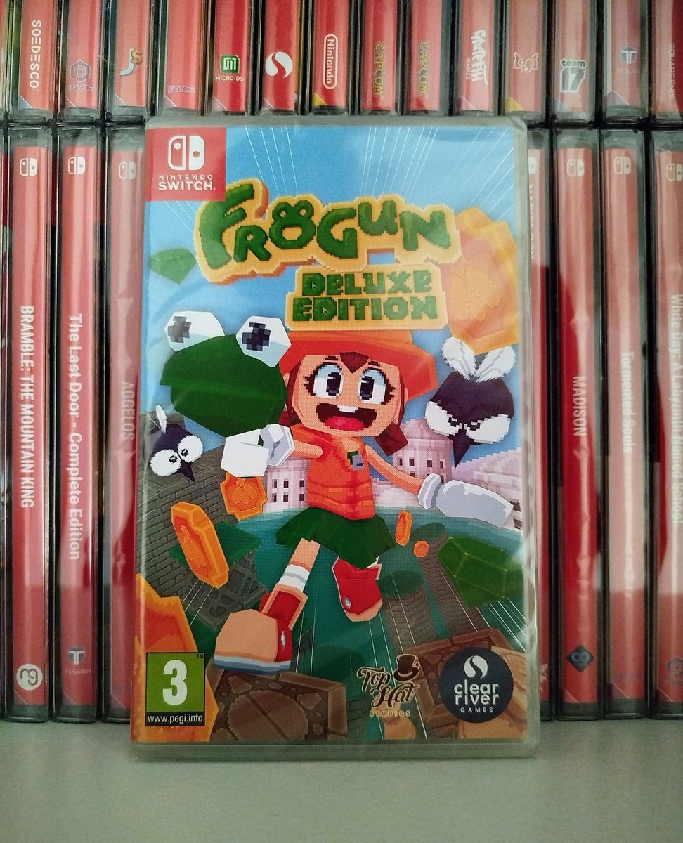 Charlss37's tweet photo. Feliz viernes y feliz finde!!! 🙌😃❤️
#Molegato
#Frogun 🐸✨
#NintendoSwitch 🎮 #Nintendo 🍄 https://t.co/ZCPz3QJzDp