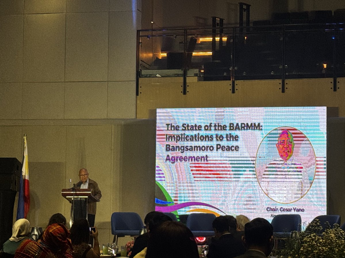 GPH_PeacePanel's tweet photo. “Peace becomes real only when people feel that justice is possible, that healing is supported, and that reconciliation is encouraged.”

GPH Panel Chair PA Cesar Yano highlighted the importance of transitional justice and reconciliation at the TJR Summit held today in Davao City. https://t.co/gmhqbiqjLM