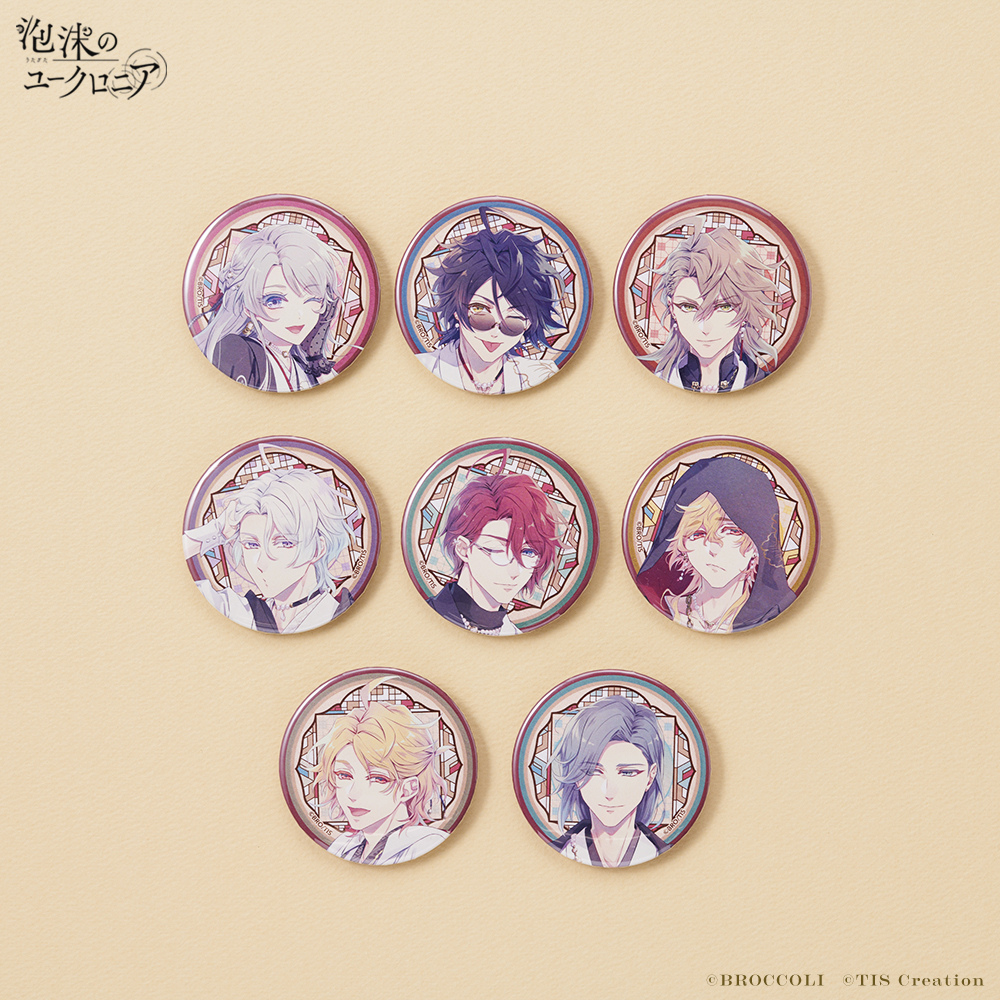 泡沫のユークロニア ユークロ 感謝祭 AGF 缶バッジ バッグチャーム 帷 特典 泡沫のユークロニア ユークロ 感謝祭 AGF 缶バッジ バッグチャーム 帷