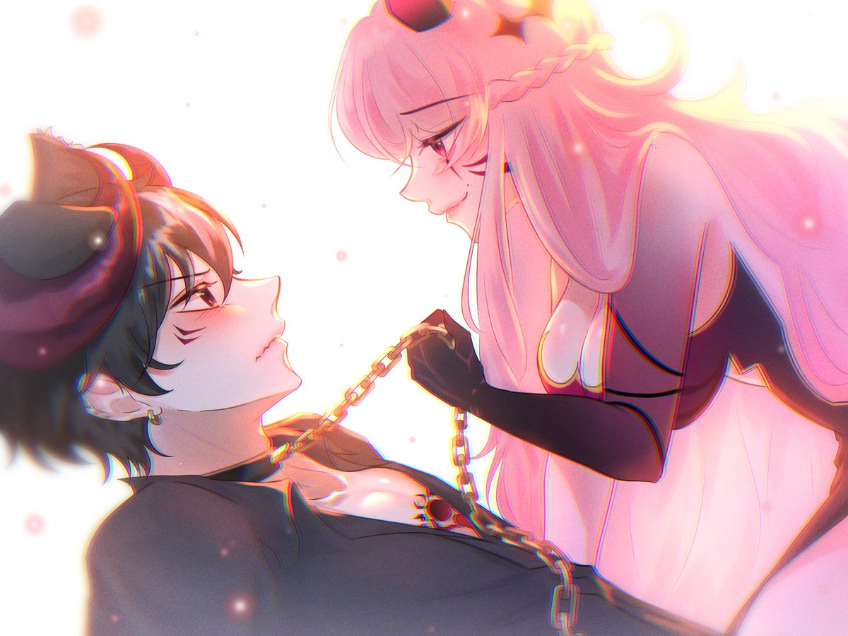 On my leash you better behave like a good pup~♡
🎨: #ketchevonk