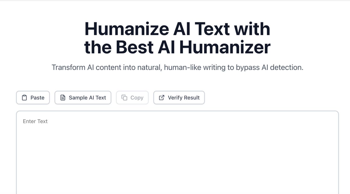 أكثر شي يخوّف الباحثين والطلاب والموظفين وأصحاب المحتوى؟ إن نصهم ينكشف إنه مكتوب بـ Ai! 😅

AIhumanizer يحوّل أي نص لأسلوب بشري طبيعي…

وبعدها تقدر تختبره بأدوات الكشف مثل ZeroGPT و GPTZero.

وبكذا تسلم شغلك بثقة أعلى.
الرابط: Aihumanizer.com