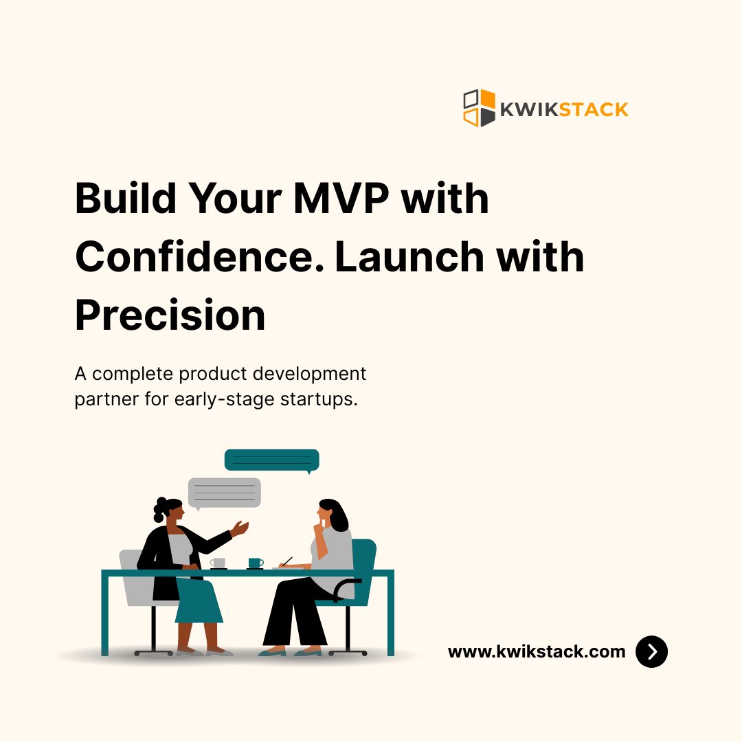kwikstack_'s tweet photo. Founders, your idea deserves more than slides — it deserves a working product.

We build MVPs designed for validation, traction, and investor confidence.

🚀 Book your Free MVP Consultation

🌐 https://t.co/euUu0ai3AP

#startup #startuplife #founder #founders #entrepreneur https://t.co/OsiOU64Dro