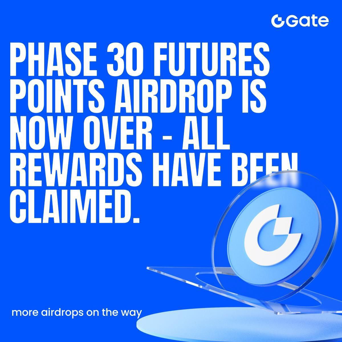 CryptoDa_Bless's tweet image. GM CT ☀️
🔥 Phase 30 of Gate Futures Points GT 
Airdrop  SOLD OUT instantly

Cleared in under 1 minute.
Each user grabbed 10 GT,
Current max value: ~$109

Now get ready for Phase 31:
🎁 1,300 PLUME + 100 USDT per participant
⏰ Opens November 28 at 11:00 UTC

Don’t miss out 🔥…