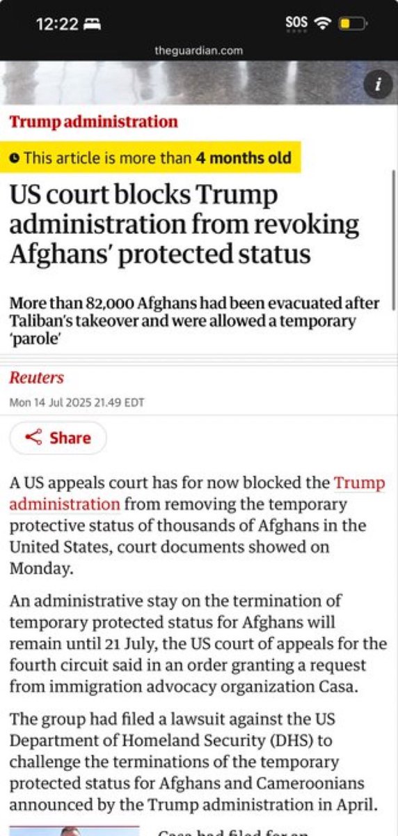 <a href="/RoscoSwole/">Rosco P Swoletrane</a> <a href="/jay_schimke/">Jay Schimke</a> <a href="/Bubblebathgirl/">Paul A. Szypula 🇺🇸</a> Trump tried to stop it but the democrats sued to keep them here and the leftist Trump hating judges allowed them to stay!