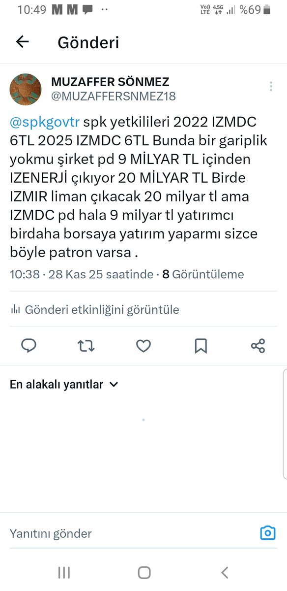 MUZAFFERSNMEZ18's tweet image. #izmdc