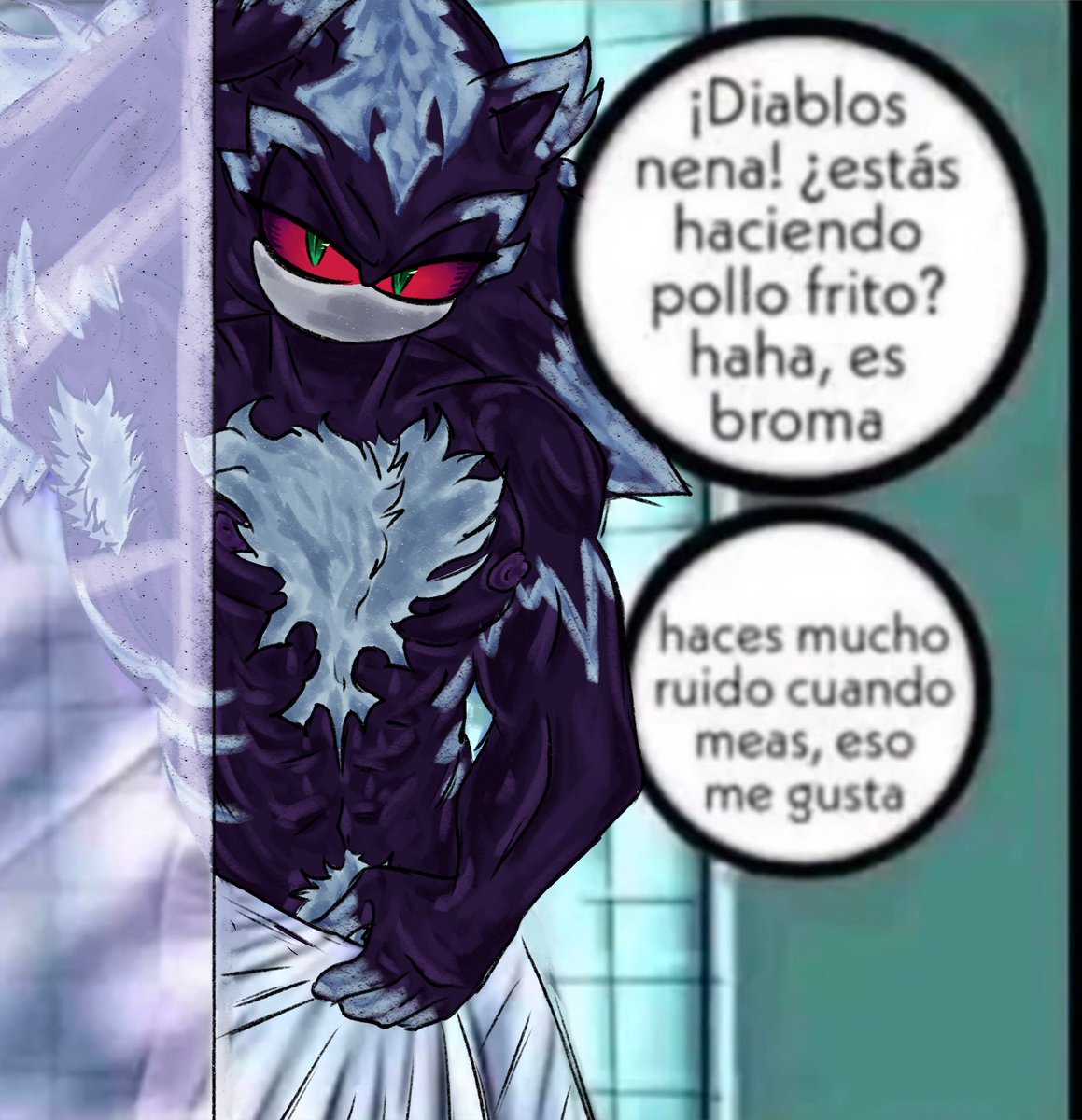 valciopathic's tweet image. i sometimes get complaints about how i draw mephiles , so i decided to change my ways , 🩷
#mephilesthedark