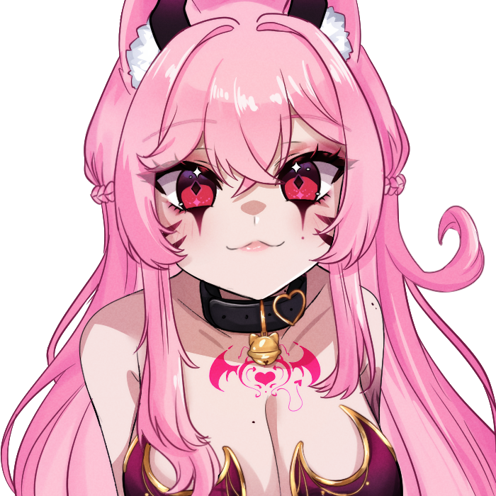 ⓘ This kitty is in heat!⚠️Headpat at your own risk!

🎨: #nuinommers