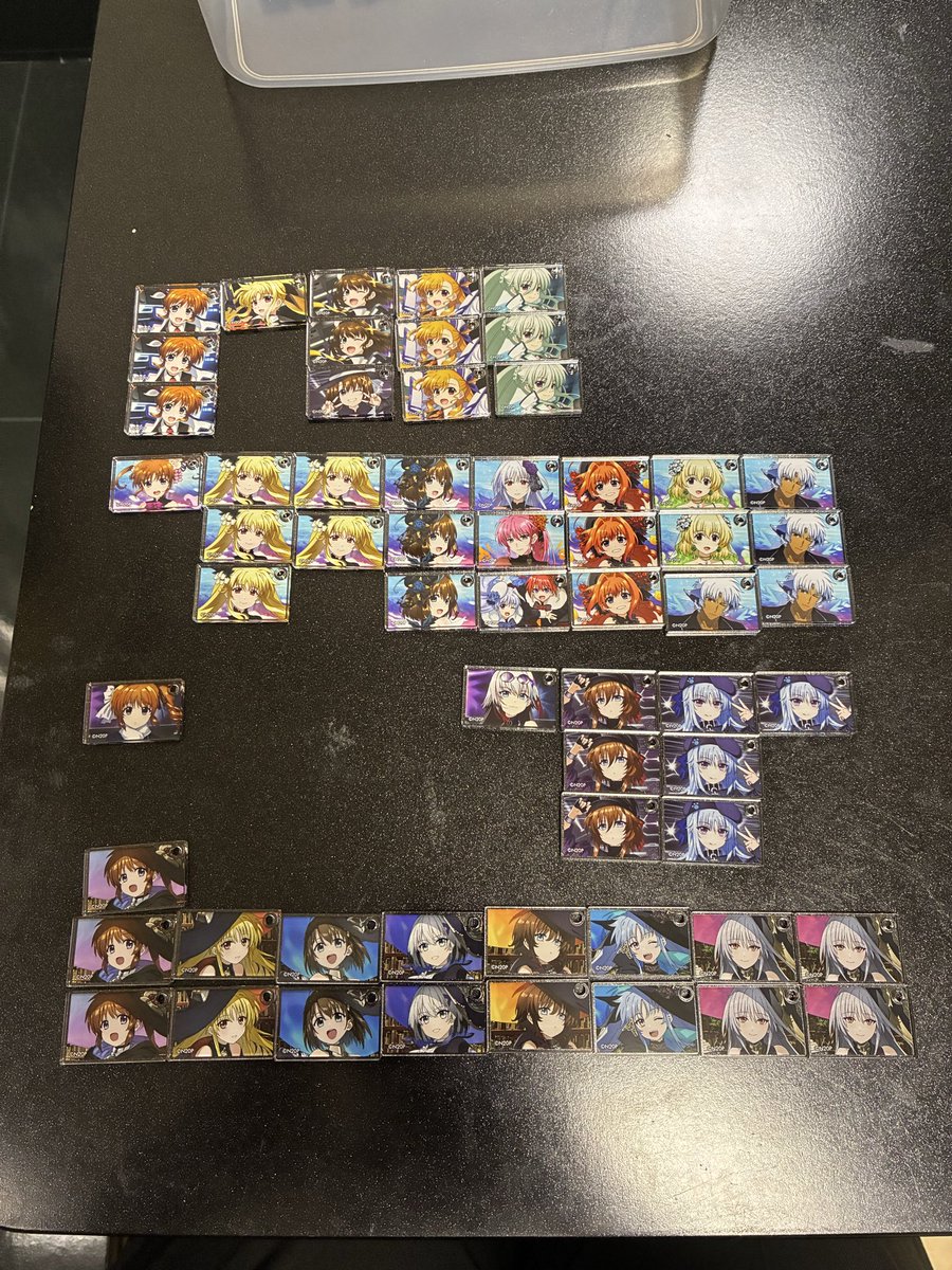 アクリルキーホルダーコレクション2022-2025購入 コンプ目指して引いて