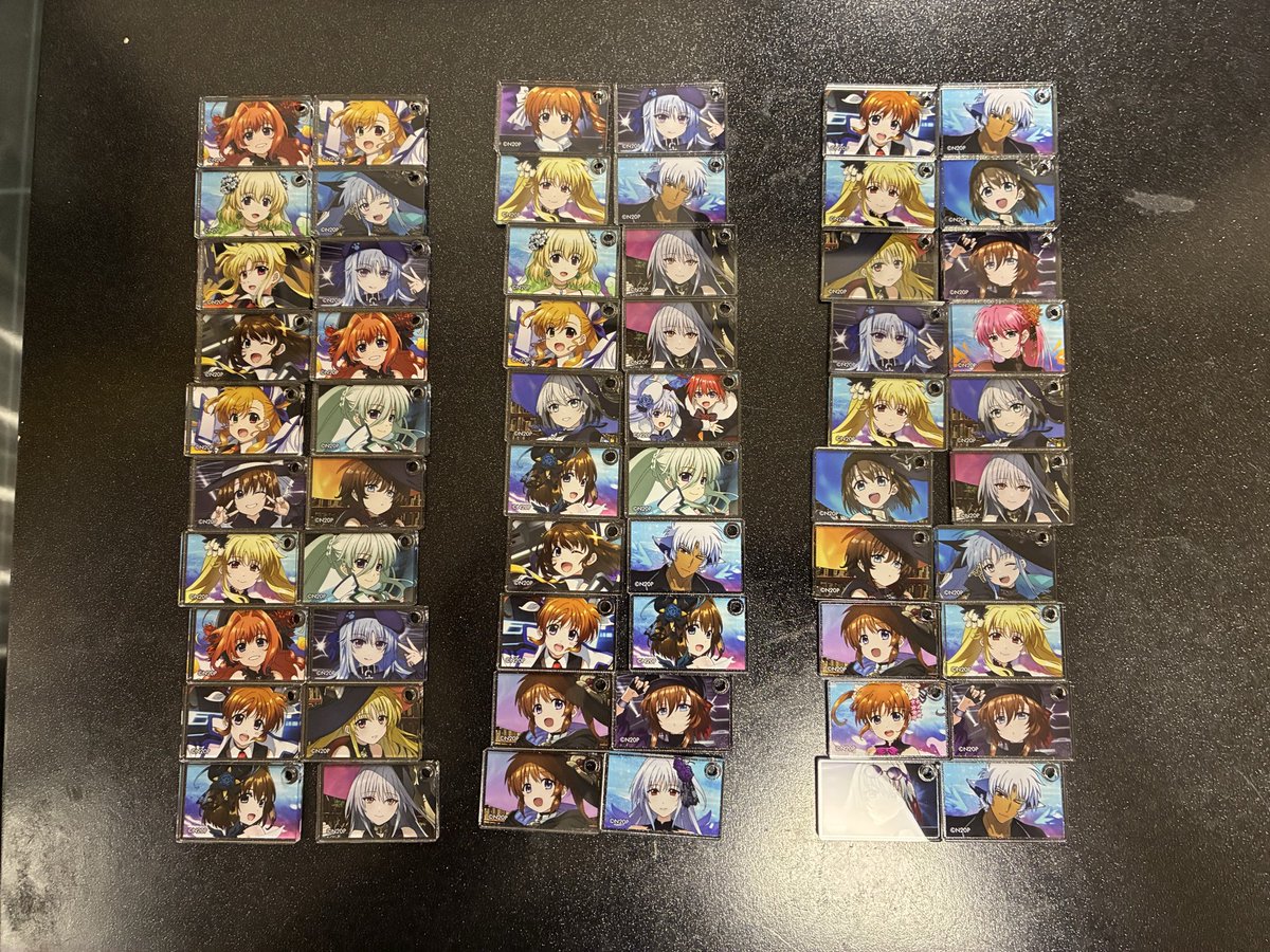 アクリルキーホルダーコレクション2022-2025購入 コンプ目指して引いて