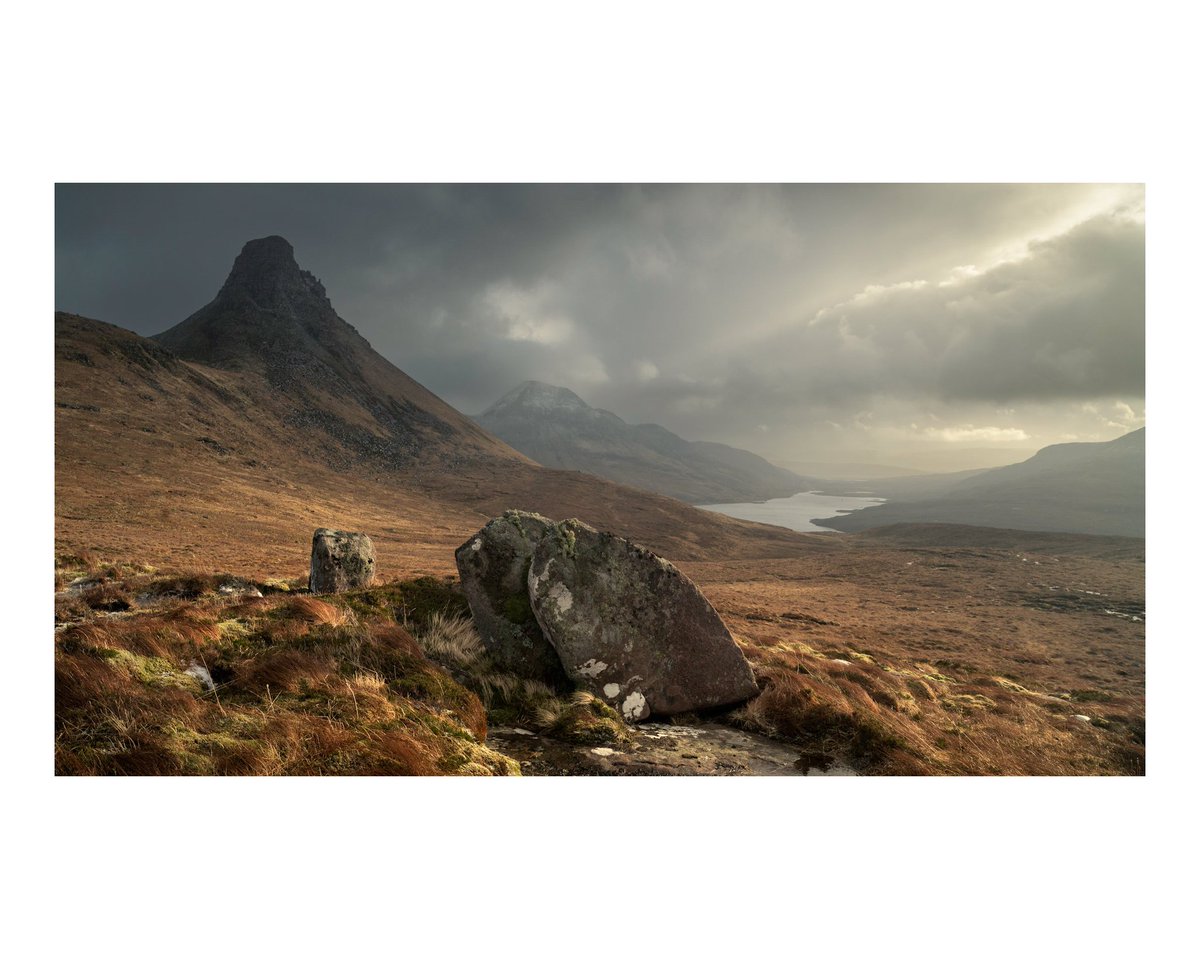I still remember fighting against the wind to stay on my feet for this shot in Assynt. 

February, 2022.

#Scotland 
#Photography