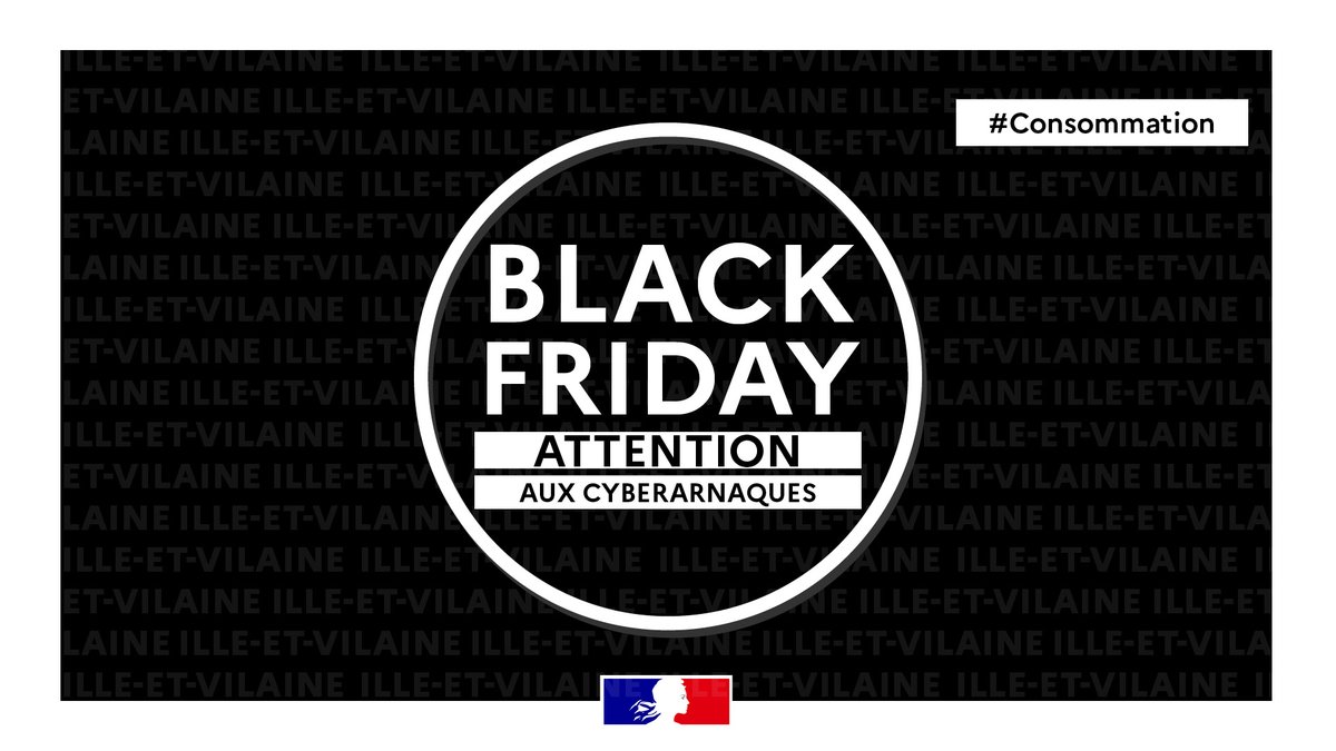 bretagnegouv's tweet image. #Consommation | 🛡️ Rendez-vous commercial d’envergure, le #BlackFriday peut se transformer en arnaque.

➡️ Méfiez-vous des offres généreuses
➡️ Prenez votre temps et comparez
➡️ Vérifiez la notoriété des sites

ℹ️ Retrouvez des conseils sur cybermalveillance.gouv.fr