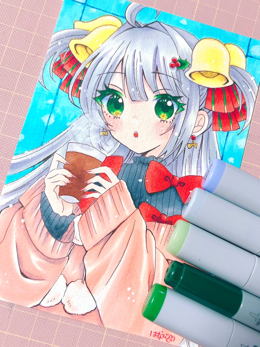 月のテント #コピック #あわてんぼうのサンタクロース2025 ベルちゃん