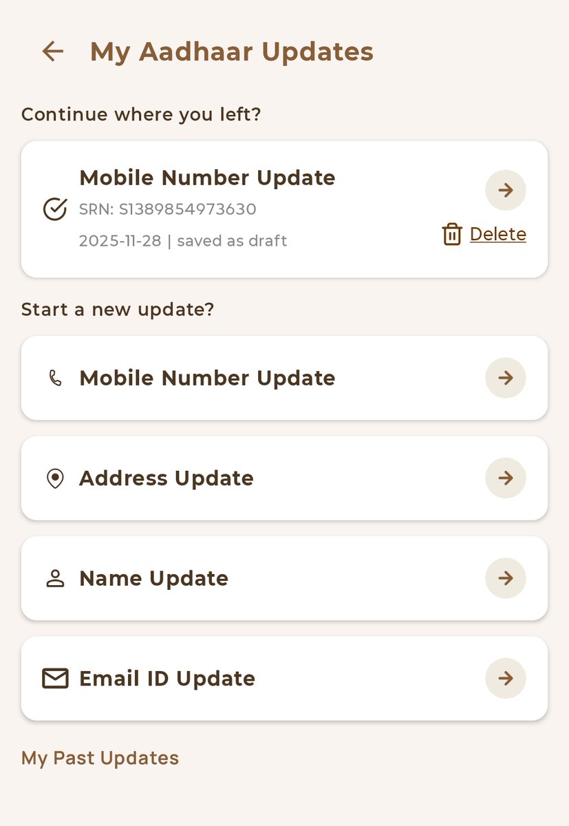 Makkalsevai2's tweet image. 🔥இனி ஆதார் கார்டில் மொபைல் நம்பர் வீட்டில் இருந்தே ஆன்லைனில் மாற்றலாம்

Link : play.google.com/store/apps/det…

#Aadhaar #aadharcard #uidai
