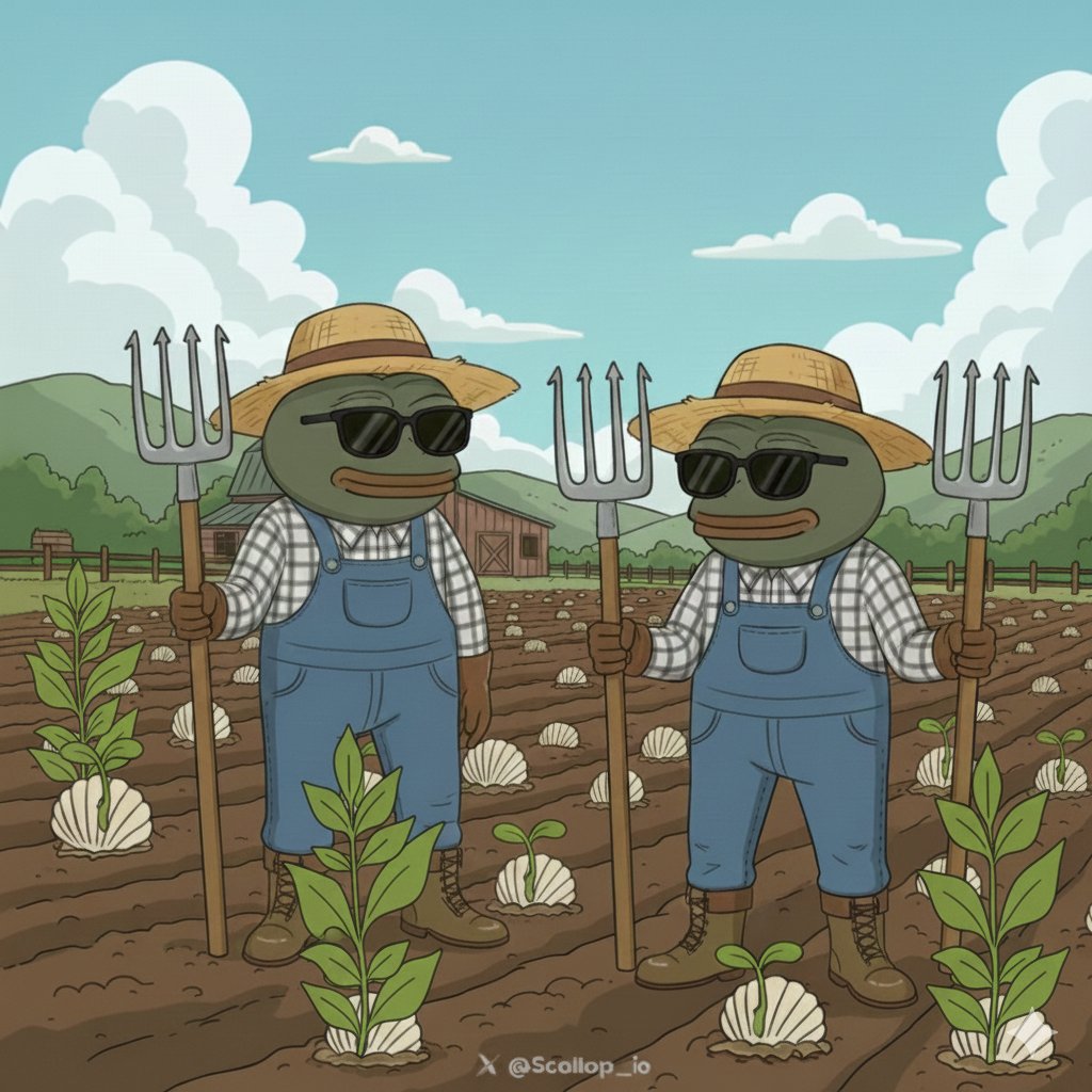Sammy_Cryptguy's tweet image. Gsca Fam.🌱🐚

It&apos;s another day and the Yields on the @Scallop_io Farm are already sprouting and already getting ready for Harvest.🌱

Even though the Markets might be sideways @Scallop_io still has a lot of Pools that can still be printing for you.🐚🌊

With Scallop being Big On…