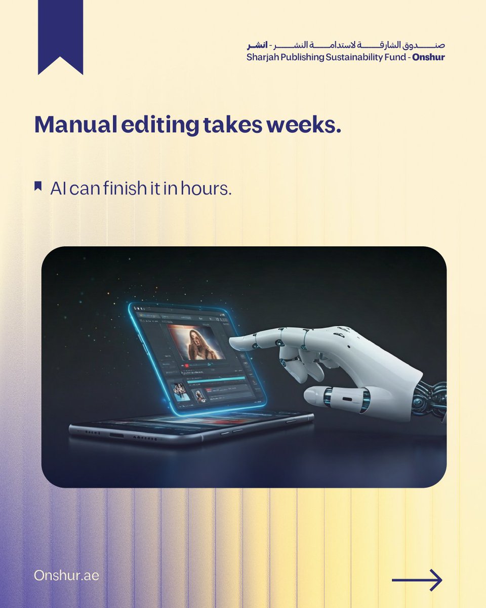 onshurae's tweet image. Manual processes, slow translations, and outdated tools have challenged publishing for years. Today, Disrupt Track invites tech solutions to reshape Arabic publishing.

If you have a ready product, measurable impact, and a vision to scale, this is your track.