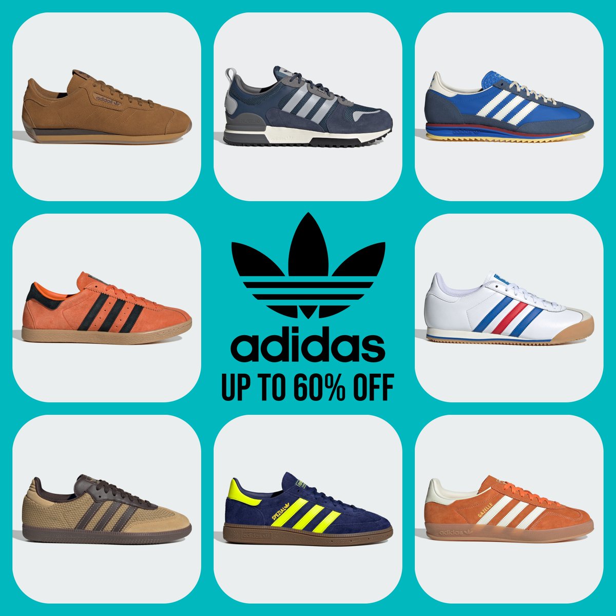 man_savings's tweet image. ⚡️Further reductions now live @ adidas

Loads of prices have just dropped overnight and there&apos;s now some cheap deals!

** UP TO 60% OFF **

Take a look for yourselves &amp;gt;&amp;gt; tidd.ly/3VeAAkL

Women&apos;s &amp;gt;&amp;gt; tidd.ly/3Vd7qlN

AD: Free delivery for adiClub members