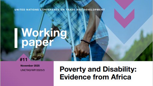 New data from 27 African countries shows disability &amp; poverty are linked.

🔹Women &amp; rural communities most affected.
🔹Inclusion in social protection is urgent.
🔹Put disability at the center of social protection and growth strategies

Read more: bit.ly/4rwSLRh
 #Africa