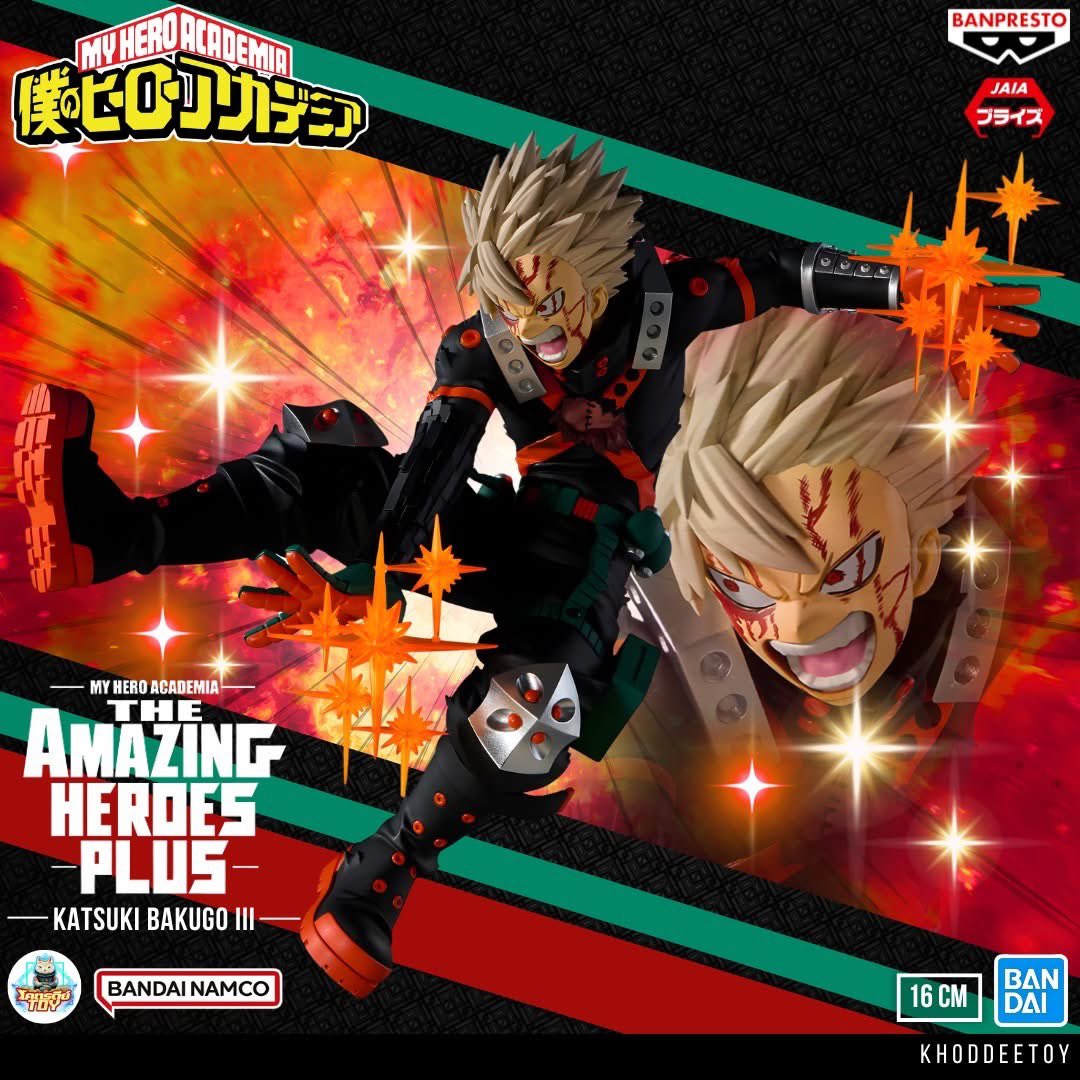 KhoddeeToy's tweet photo. 🚨Pre-Order ประจำเดือนพฤศจิกายน🚨
แมวคัต ปรากฎตัวแล้วที่นี่ โคตรดีย์‼️
KATSUKI BAKUGO - THE AMAZING PLUS[16cm]
ราคาเต็ม 650.- บาท/มัดจำ 200.-
จัดส่ง 30-45 วันหลังจอง
ชำระเต็มจัดส่งฟรีให้ครับ
#คัตสึกิบาคุโก #บาคุโก
#KatsukiBakugo #Bakugo #มายฮีโร่อคาเดเมีย
#MyHeroAcademia #MHA https://t.co/ojr8Y3qXnh