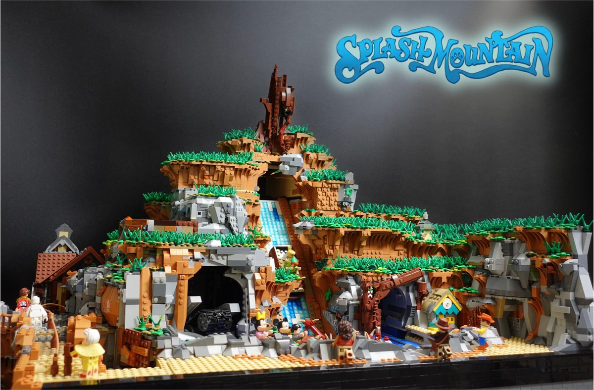 レゴで東京版スプラッシュマウンテンを再現しました！

#レゴ #ディズニーランド #スプラッシュマウンテン #lego #Disney #うさぎどん