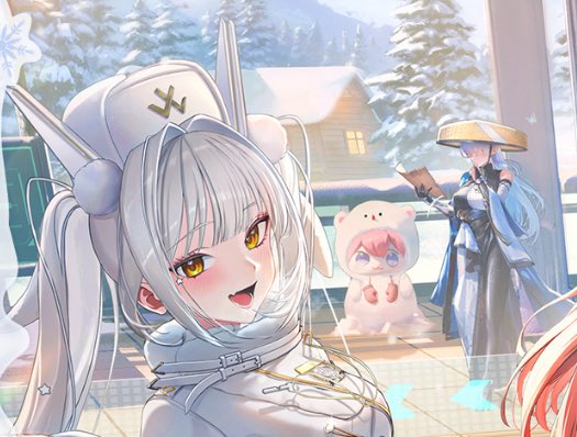 DB_Commander's tweet image. Are we not going to talk about how a Nayuta clone is just aimlessly lost in the background?