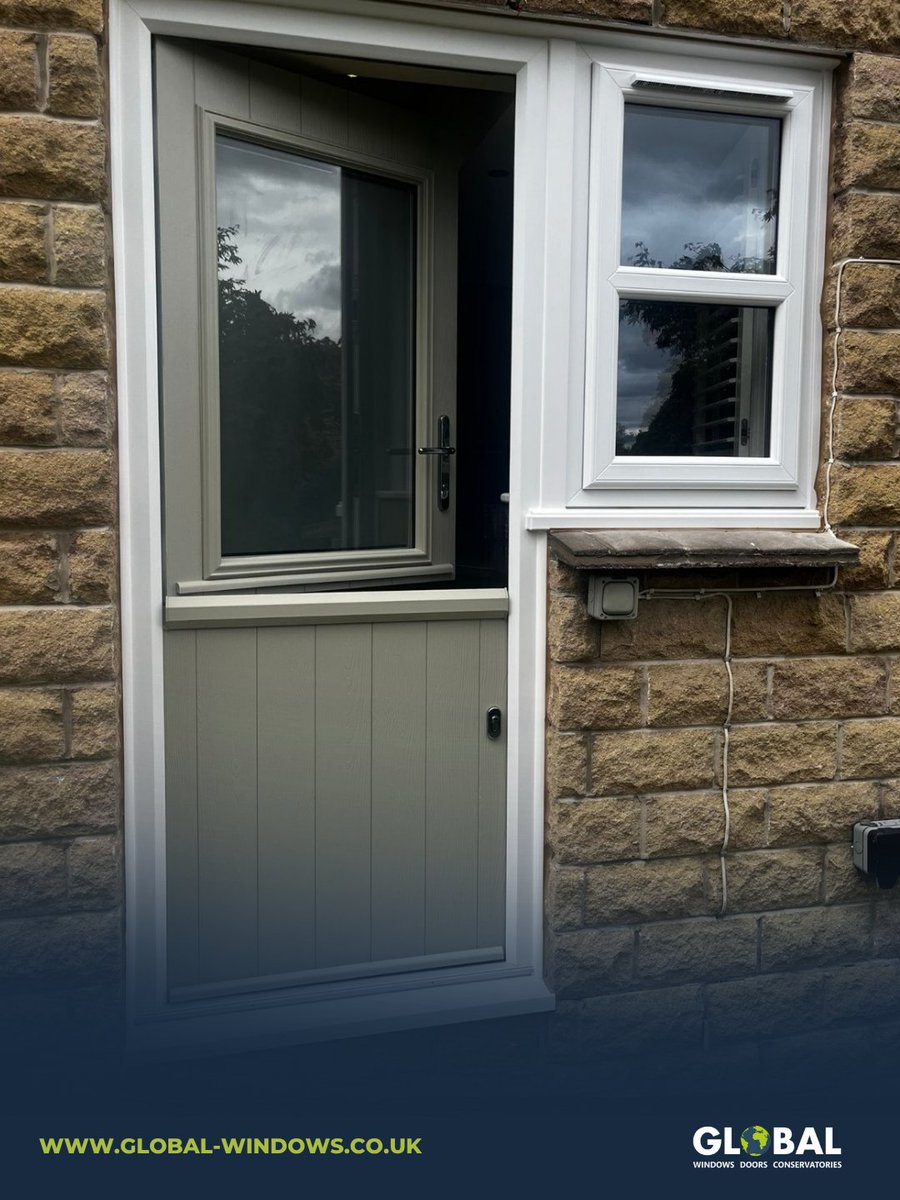 global_windows's tweet image. New project: Completed ✅

Over in Grenoside, we recently installed:

👉 New windows
👉 A stable door.

What do you think? Would you choose this gorgeous door-and-window combination for your home?

#Doors #Windows #DoorsAndWindows #BespokeDesign