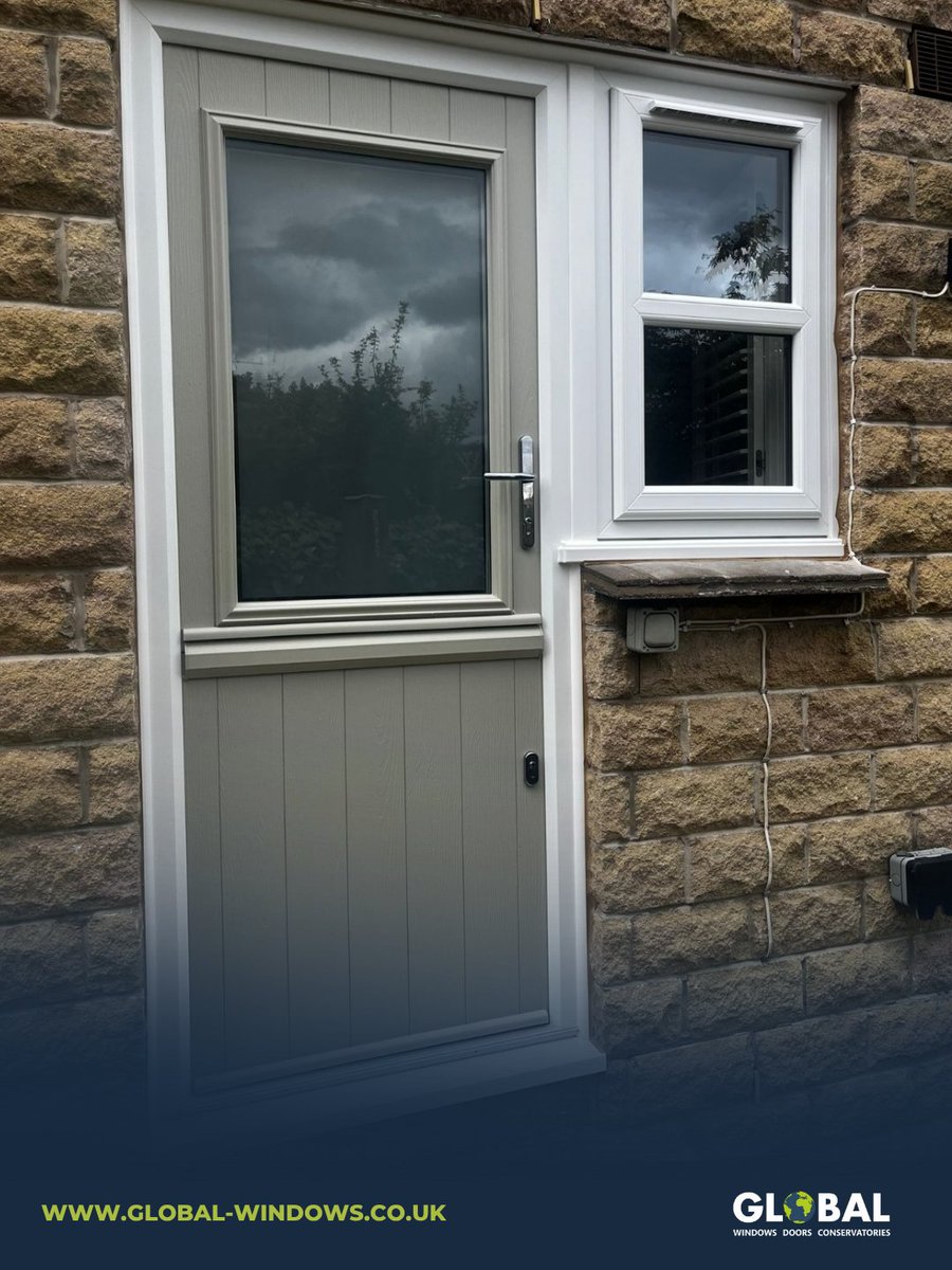 global_windows's tweet image. New project: Completed ✅

Over in Grenoside, we recently installed:

👉 New windows
👉 A stable door.

What do you think? Would you choose this gorgeous door-and-window combination for your home?

#Doors #Windows #DoorsAndWindows #BespokeDesign