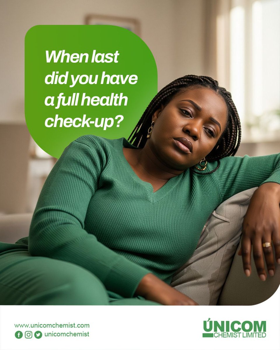 unicomchemist's tweet image. Many health problems start quietly. Routine checkups let you spot them early and make better choices for your well-being.
#QualityHealthcare #UnicomCares
