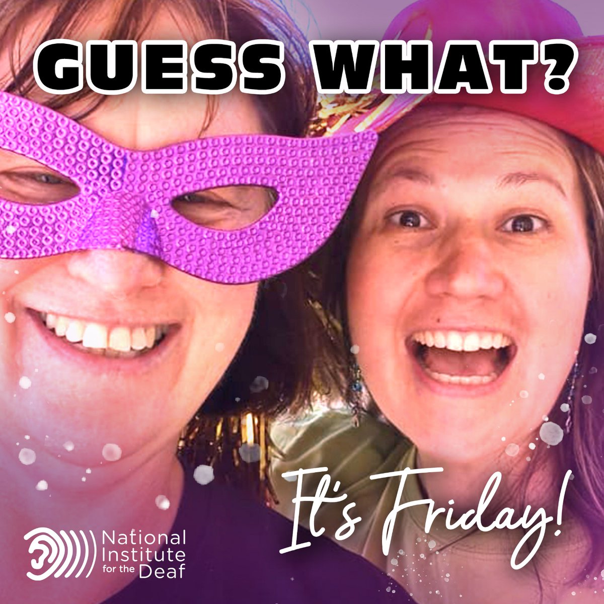 NIDdeaf's tweet image. Happy Friday! Step into the weekend knowing you’ve already overcome so much - keep going with courage and calm.
#FeelGoodFriday #FridayMotivation #HelloWeekend