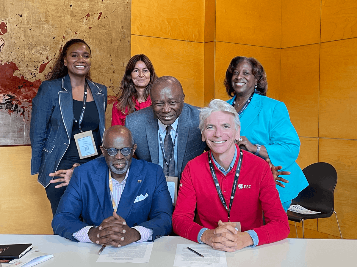 ESC and ABC Unite to Advance Equity and Innovation in Cardiology
We are thrilled to announce a landmark partnership with the Association of Black Cardiologists (ABC).
 Together, we will:

✔ Drive health equity and reduce disparities in cardiovascular care
✔ Foster inclusive