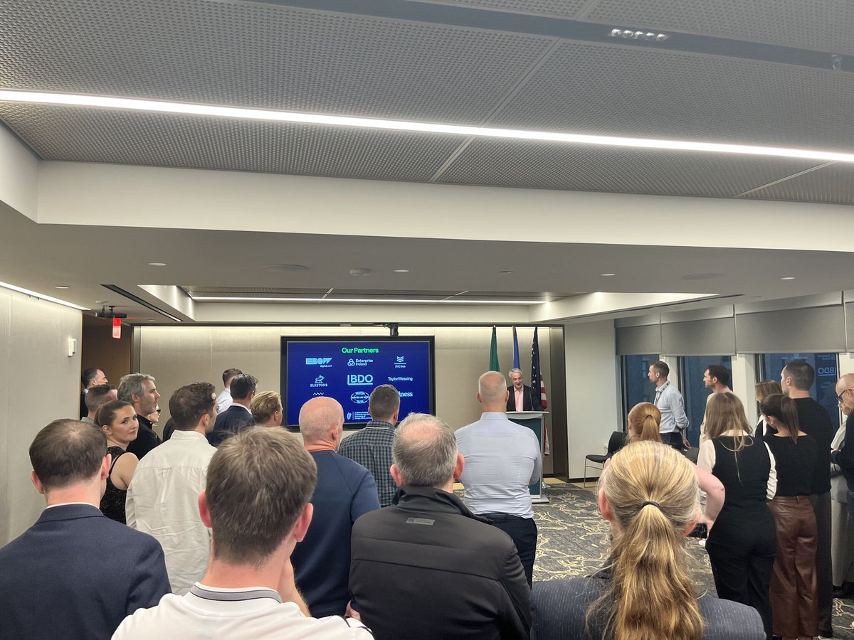 BDOIreland's tweet image. Last month, BDO Ireland was proud to sponsor Irish Tech Week 2025 at Civic Hall in New York City. 

We’re excited to watch these innovative founders continue to grow and shape the future of Irish tech globally! 🚀
 
@Entirl 
 #TechWeekNYC #BDOIreland #DigitalIrish