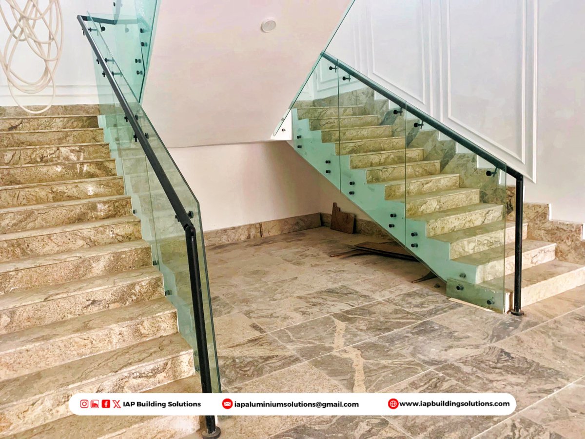 iap_solutions's tweet image. Just wrapped up a sleek handrail installation, indoors &amp;amp; balcony!  
Clean lines. Safe spaces. Premium finish.  

#IAPProjects #Handrails #ModernDesign