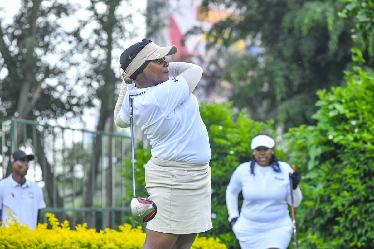 NCBAUganda's tweet image. From the fairways to the greens, the excitement is palpable! Every shot tells a story of hard work, ambition, and the love for the game. This is more than golf; it’s a celebration of talent at all levels. ⛳⚡️

#GoForIt | #NCBAGolfSeries2025