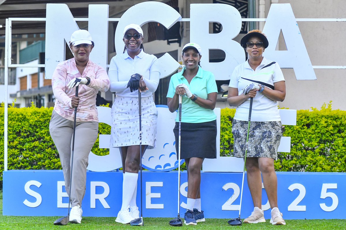 NCBAUganda's tweet image. From the fairways to the greens, the excitement is palpable! Every shot tells a story of hard work, ambition, and the love for the game. This is more than golf; it’s a celebration of talent at all levels. ⛳⚡️

#GoForIt | #NCBAGolfSeries2025