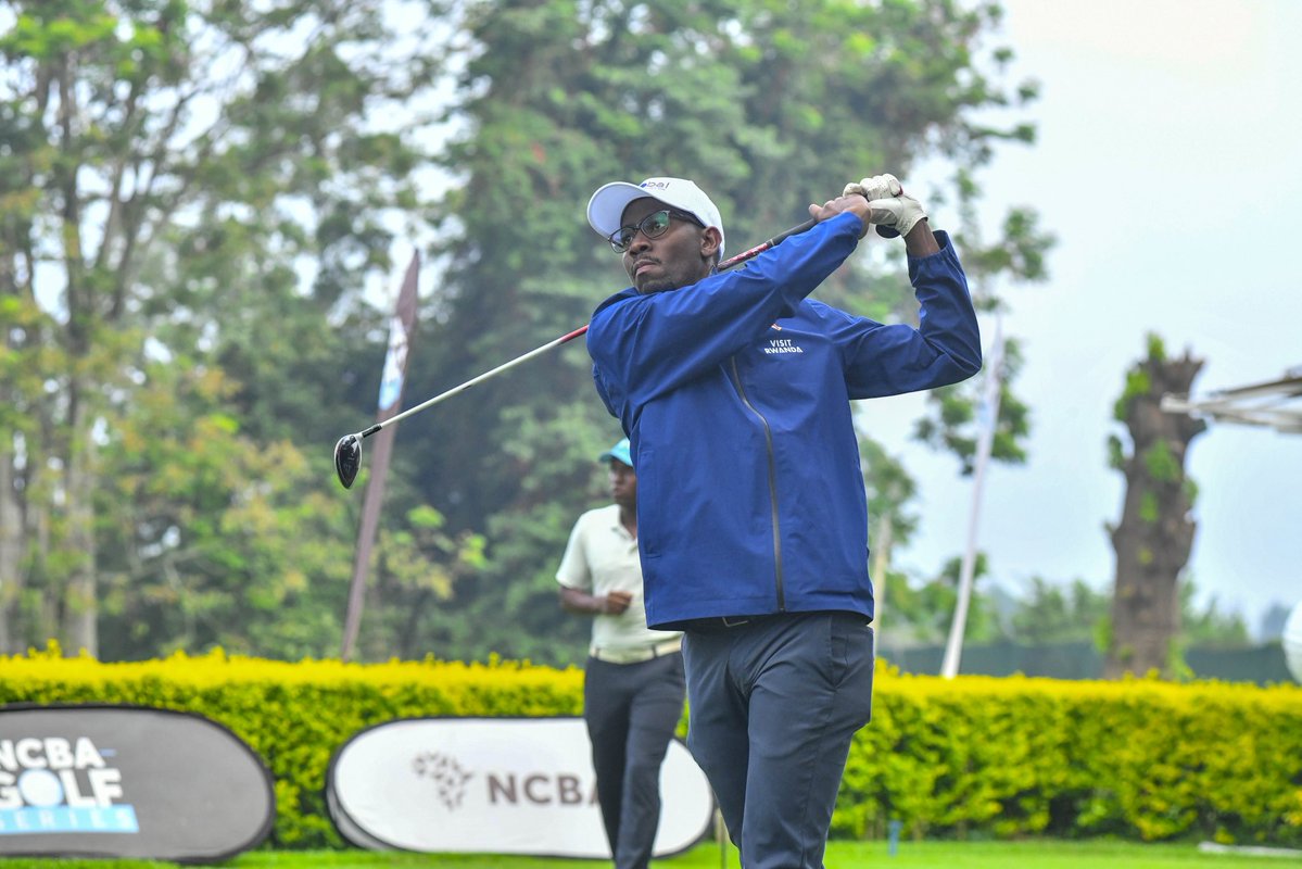 NCBAUganda's tweet image. From the fairways to the greens, the excitement is palpable! Every shot tells a story of hard work, ambition, and the love for the game. This is more than golf; it’s a celebration of talent at all levels. ⛳⚡️

#GoForIt | #NCBAGolfSeries2025