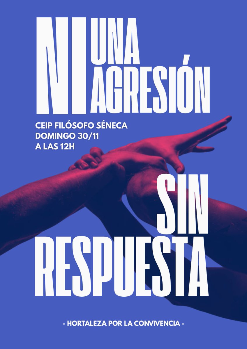 Unos neonazis atacaron a un compañero el pasado fin de semana mientras nuestra asociación amanecía con esvásticas durante dos días consecutivos

📣 Este domingo a las 12.00 horas, Hortaleza se concentra frente al colegio Filósofo Séneca: ni una agresión sin respuesta