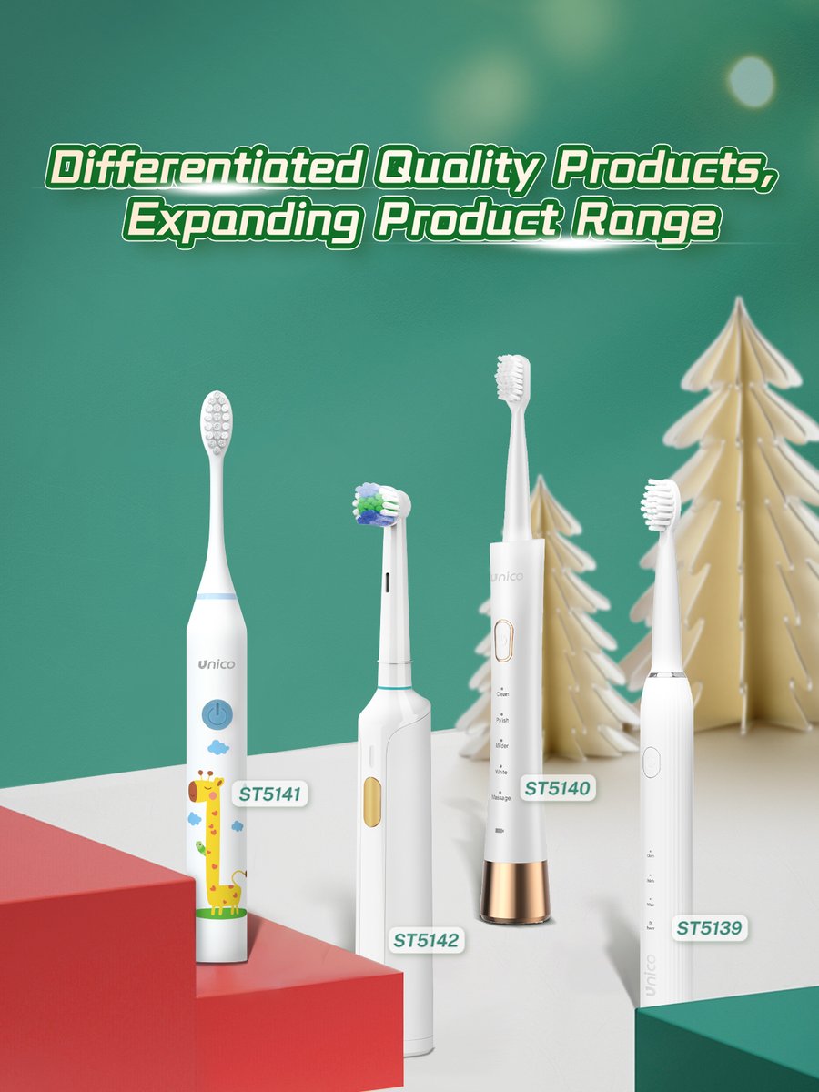 unicostar_off's tweet image. Have you prepared your Christmas gifts yet? How about checking out an electric toothbrush?#ElectricToothbrush #SmartToothbrush #OralCare #ChristmasGifts #StockingStuffers #TechGadgets #IPX7Waterproof #LongBatteryLife #5YearWarranty #RotationVibration #SonicTechnology