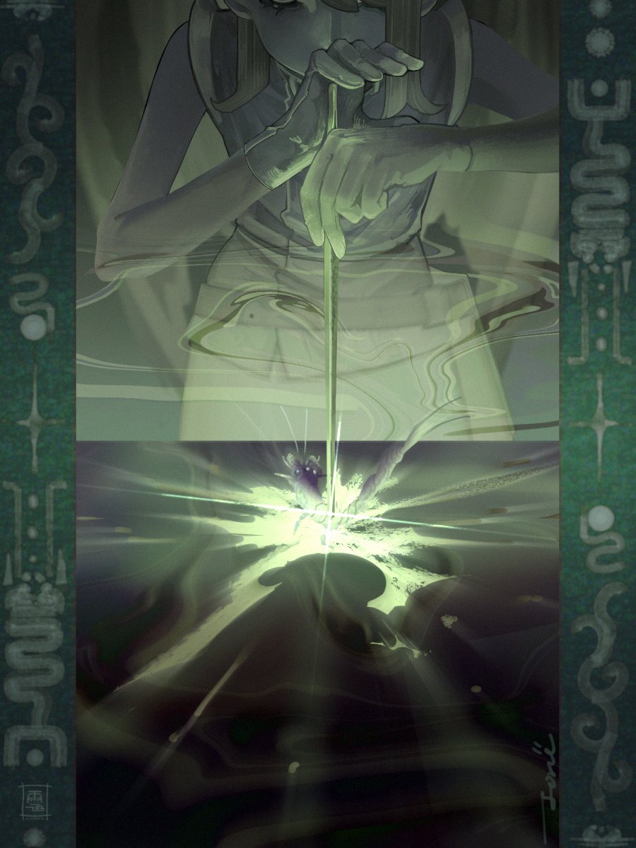 【虫刺し】
#oc #artwork