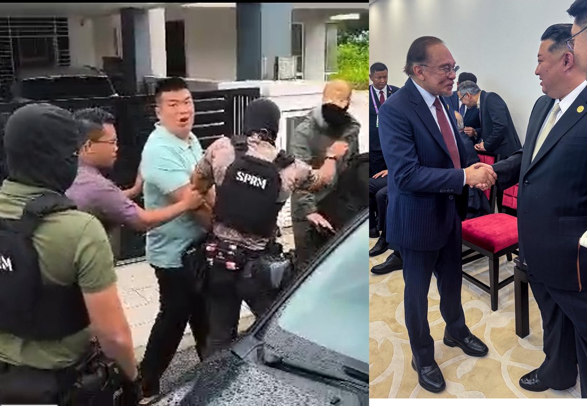 For more than a year, Albert Tei released videos admitting he paid bribes to various Sabah politicians - and nothing happened.

But the moment PMX’s name and his Senior Political Secretary were mentioned, suddenly:
– His house was raided
– A gun was pointed at his head
– He was
