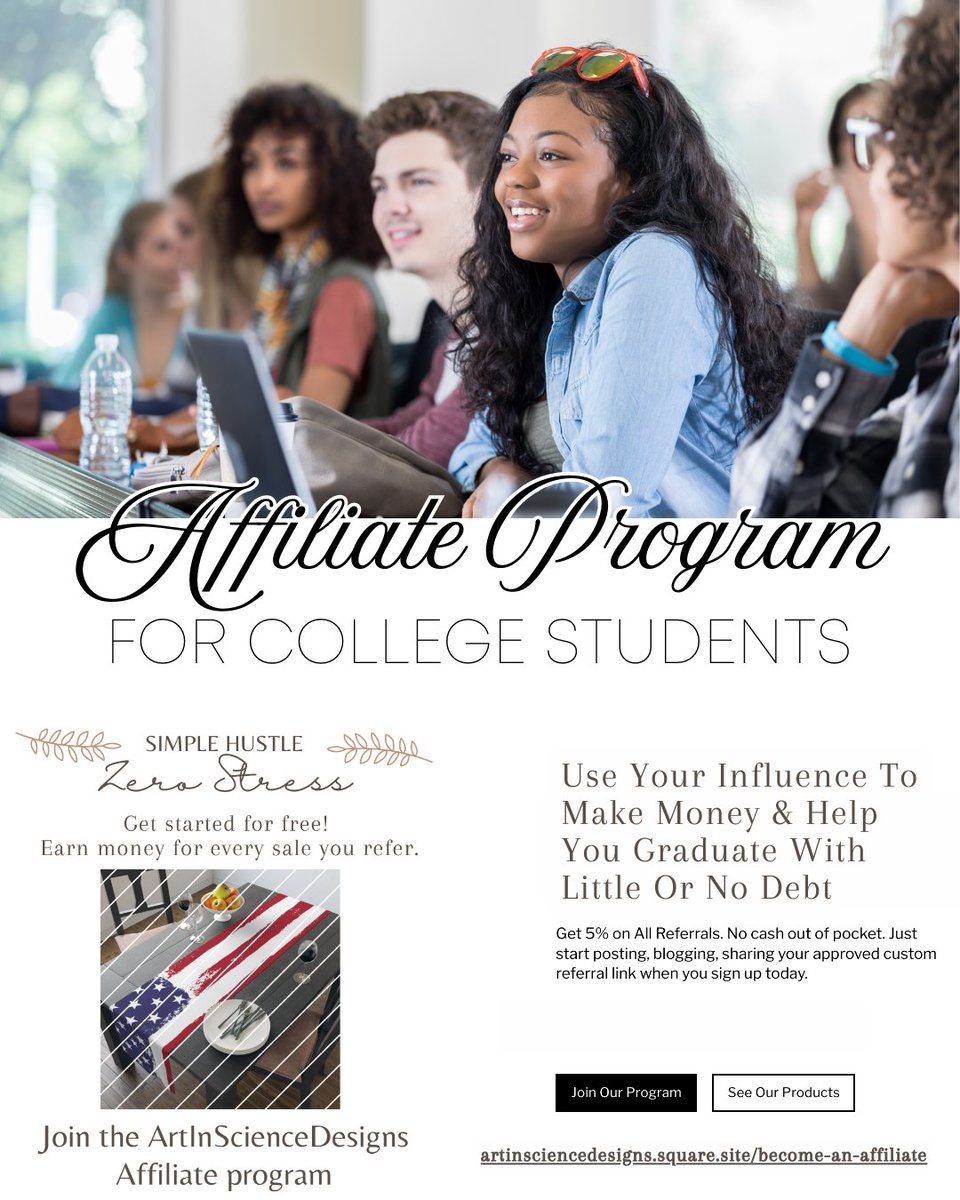 7propertiesga's tweet image. Join our affiliate program for free. Start earning money on every referral. #sidehustle #workfromhome #influencers #creators #sahm #sahd #collegestudents #teachers