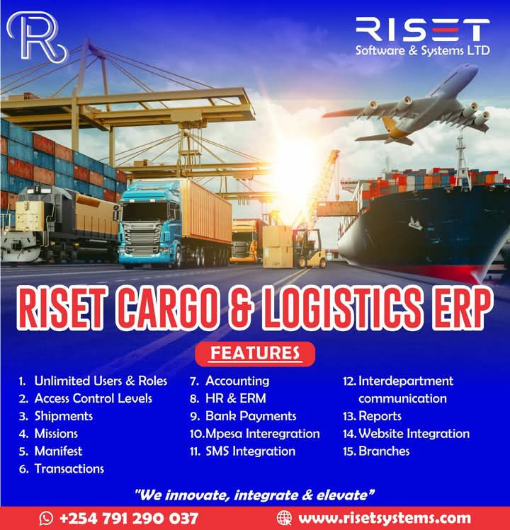 RisetSystems's tweet image. Manage shipments, missions, accounting, and tracking in one place with RISET Cargo &amp;amp; Logistics ERP.
Work faster, reduce errors, and stay fully in control.
📞 0791 290 037 | 🌐 risetsystems.com
#LogisticsSoftware #CargoManagement  #FreightManagement #ERPSystem