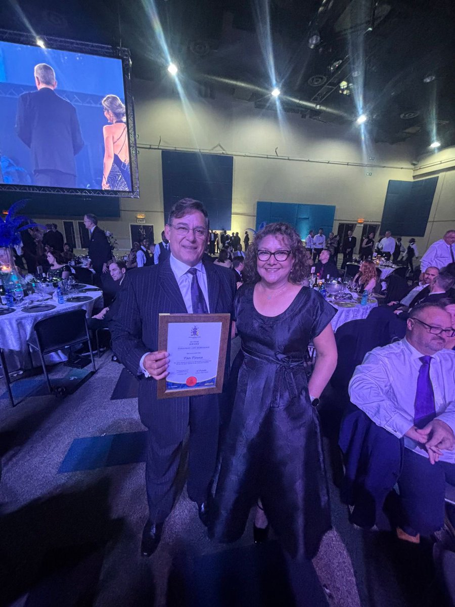 Camargue staff out at the IIG 83rd Annual Dinner. A beautiful evening celebrating industry excellence and memorable milestones.

A very proud moment for us was seeing our Chairman Mitch Marescia receive his long service award for 40 years in the industry.