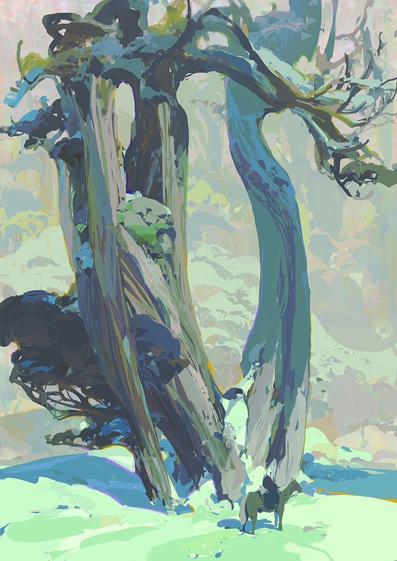 min_yum's tweet image. Use only one art to convince people to follow you