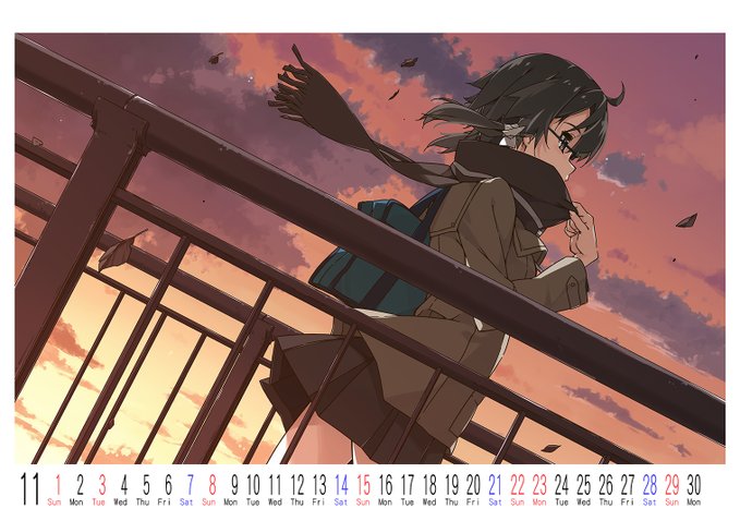 今冬も恒例の卓上カレンダーを用意しました。
B6横サイズで表紙+各月一枚の13枚綴り。ひと月ごとに片面がイラスト重視の一行カレンダー、もう片面が実務重視の文字月表型になってます。
冬コミ現場での頒布と若干数のBOOTH通販にてよろしくどうぞ(=゜ω゜)ノ (続 