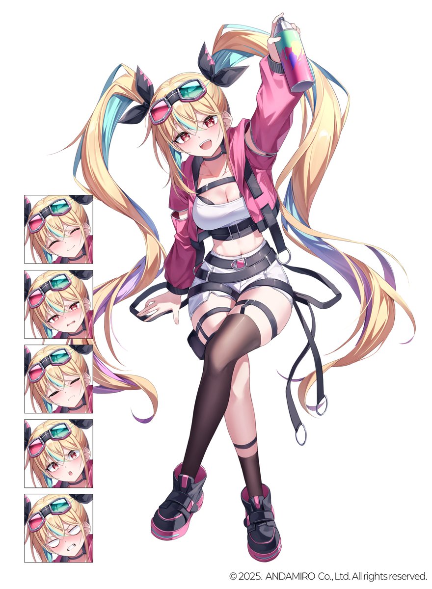 Ugwa_chung's tweet image. PUMP IT UP RISE (@piu_global)  인게임 일러스트 리소스 및 LIVE2D 분할 작업물입니다 :)