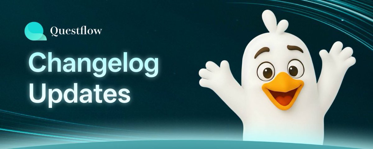 questflow's tweet image. Questflow Changelog 20251128🚀

Golive Update

New Agents Added
Polymarket
- Users can now directly query the latest Polymarket market data, including market trends, odds movement, and capital inflows, enabling faster and more accurate decision making.

Nano Banana Pro
- Upload…