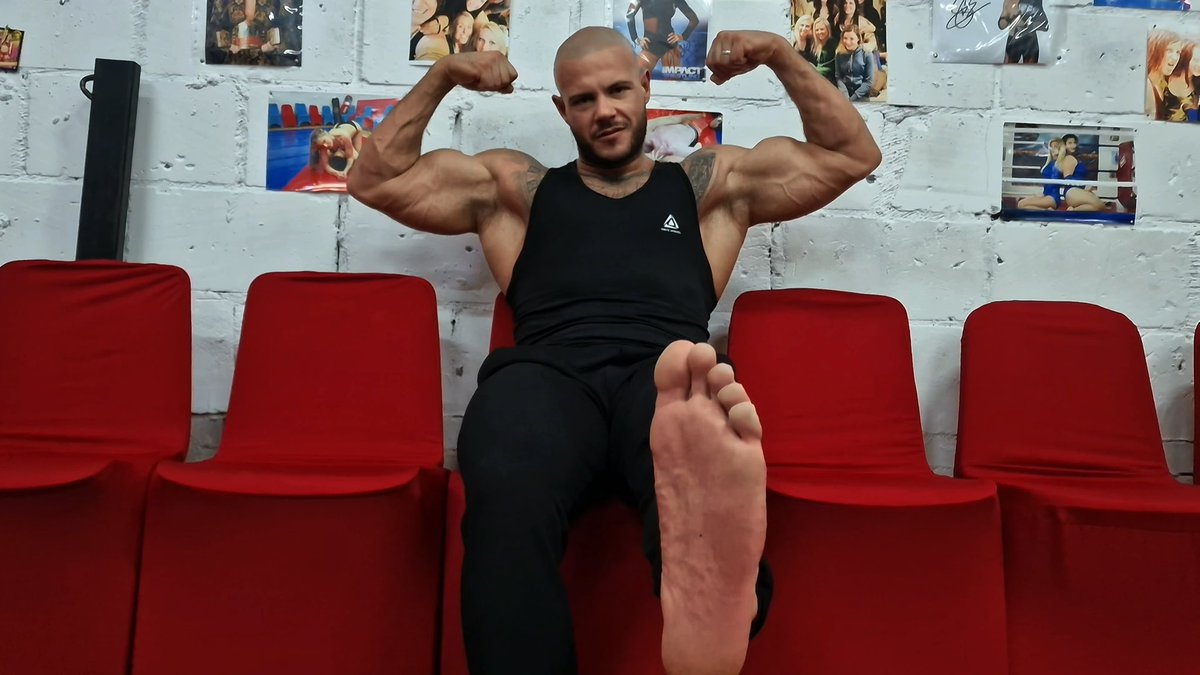Funny how even my feet make you weak. You feel your strength slipping the moment my presence is near
