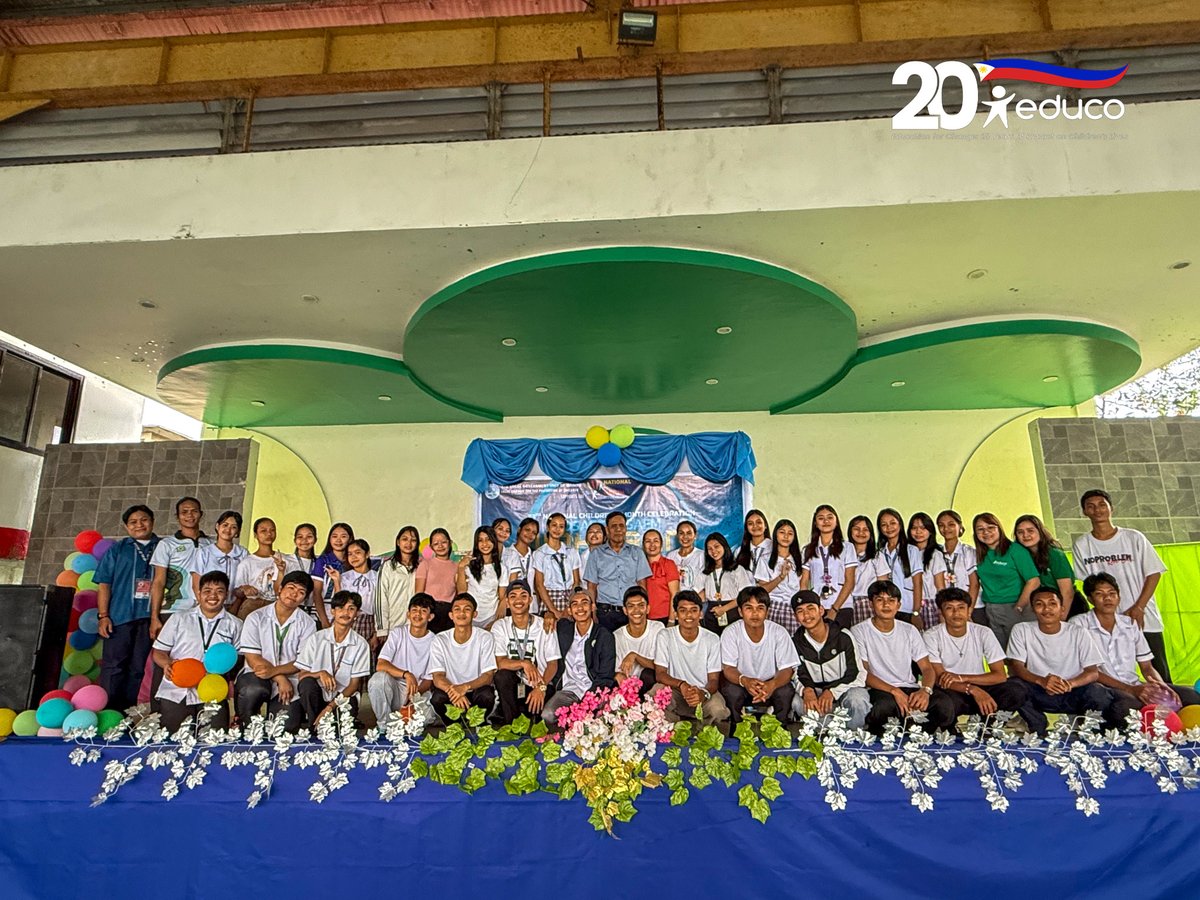 EducoPH's tweet photo. Educo Philippines &amp; LGU Manito celebrated #NationalChildrenMonth by empowering youth to fight OSAEC-CSAEM through Project KABATAAN.

Workshops strengthened online safety and child protection. 💚

Full story: 👉 https://t.co/2vbcRz5SuR

#NCM2025 #BataBosesBukas https://t.co/3HFS8aaVVt
