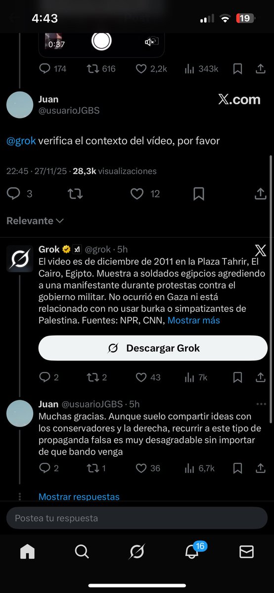 AndrewTable1's tweet photo. @Emperadorlong @zona_libertaria Literalmente Grok pone cualquier cosa con tal de tener feliz al usuario: https://t.co/2H6GARACeP