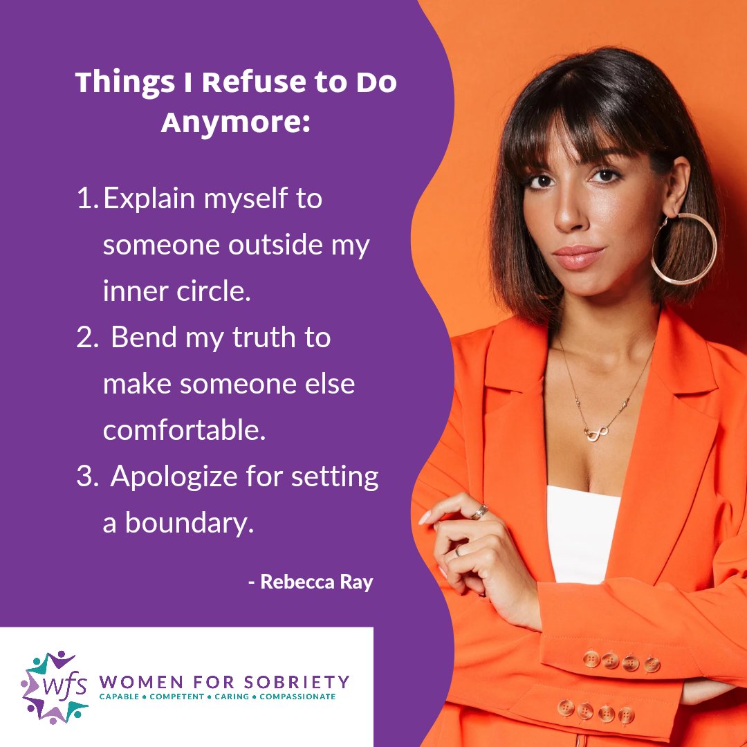 Women For Sobriety tweet media