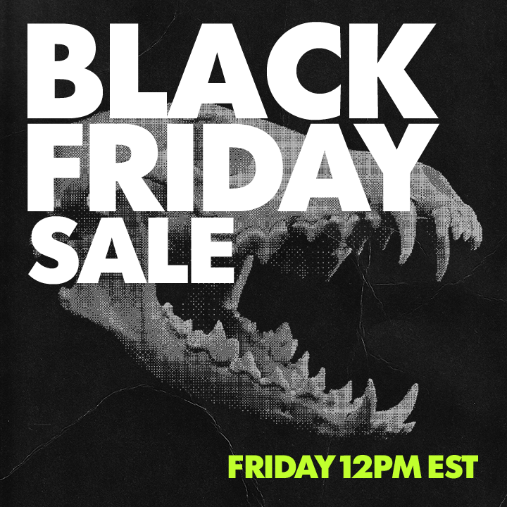 Mentally prepping for Black Friday by matching the vibe: all black everything 🖤